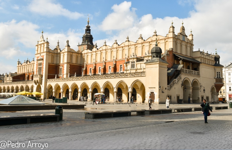 Centro histórico de Cracovia fotografiado por Pedro Arroyo