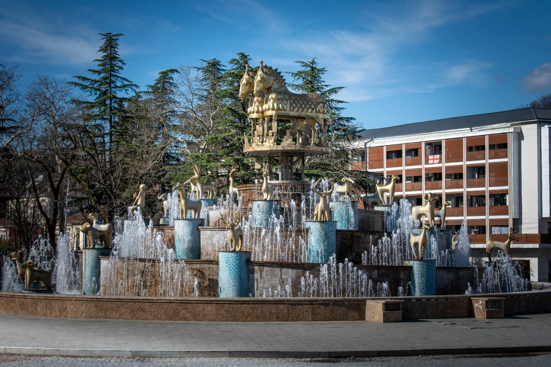 Fuente de Cólquida en Kutaisi